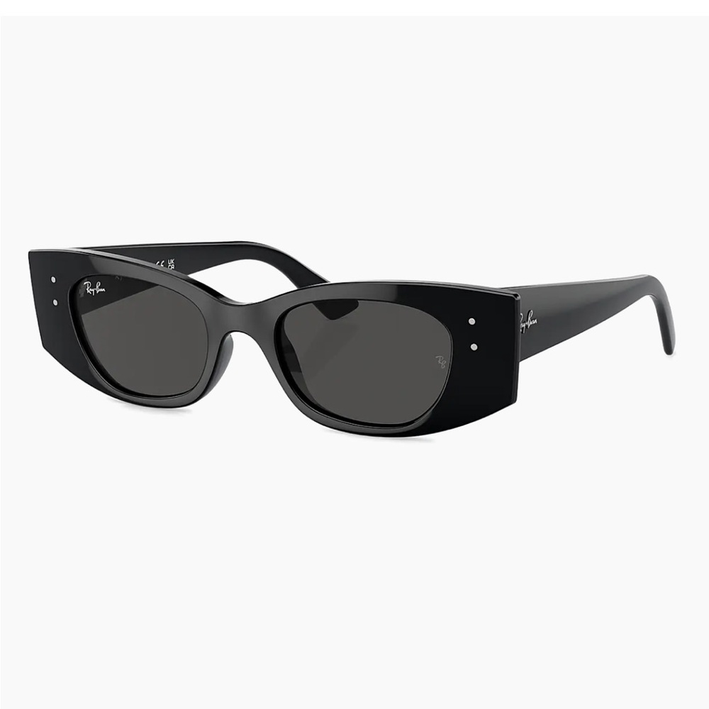 Ray-Ban Black Sunglasses with Heart-Embellished Case
